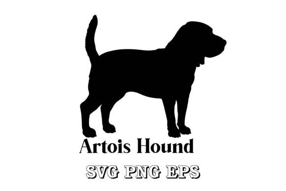 Artois Hound Dog Silhouette