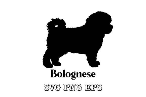 Bolognese Dog Silhouette