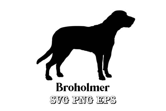 Broholmer Dog Silhouette