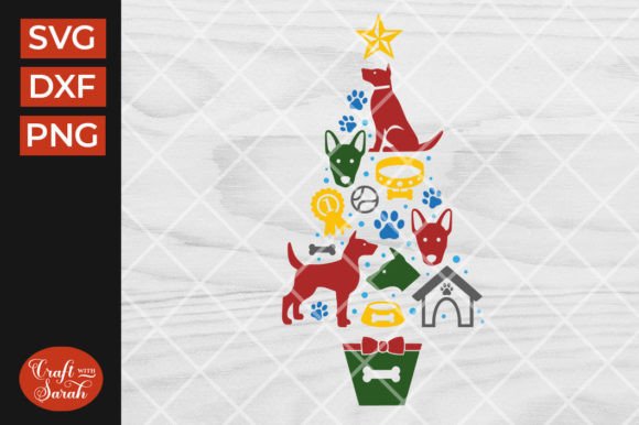 Christmas Tree of Dogs