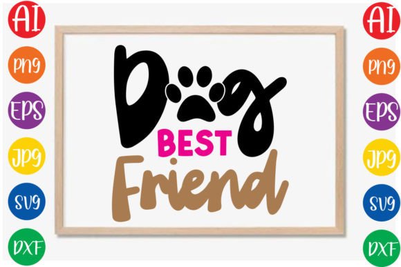 Dog Best Friend SVG Design