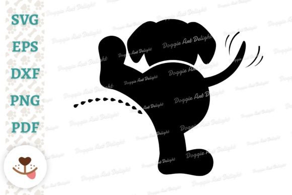 Dog Peeing Clipart Svg Png Dxf Eps Files