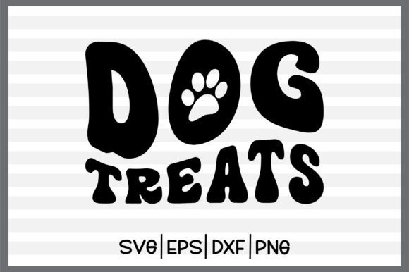 Dog Treats Retro Svg Design