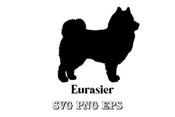 Eurasier Dog Silhouette