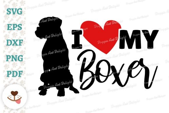 I Love My Boxer Dog Lover