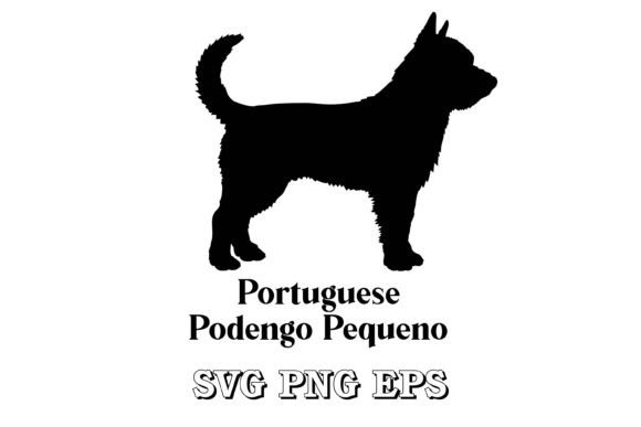 Portuguese Podengo Pequeno Silhouette