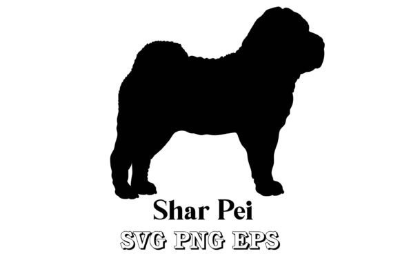 Shar Pei Silhouette Dog Breeds