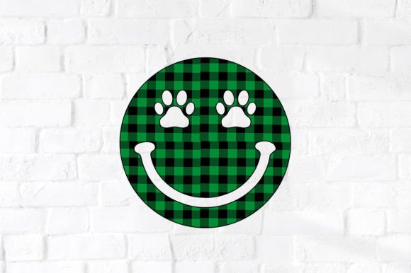 Smile Dog Paw Sublimation SVG